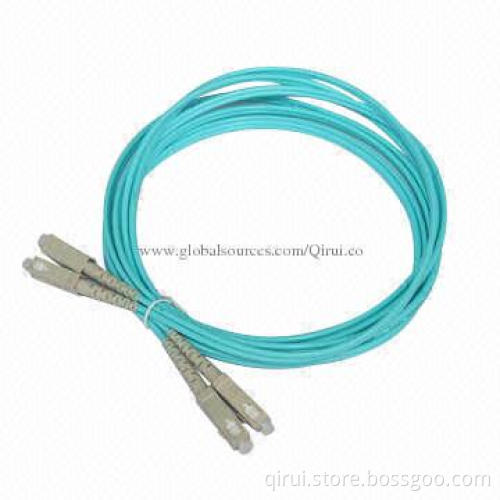 SC/UPC-SC/UPC Simplex Single-mode Fiber-optic Patch Cord, 3M, 3.0 9/125